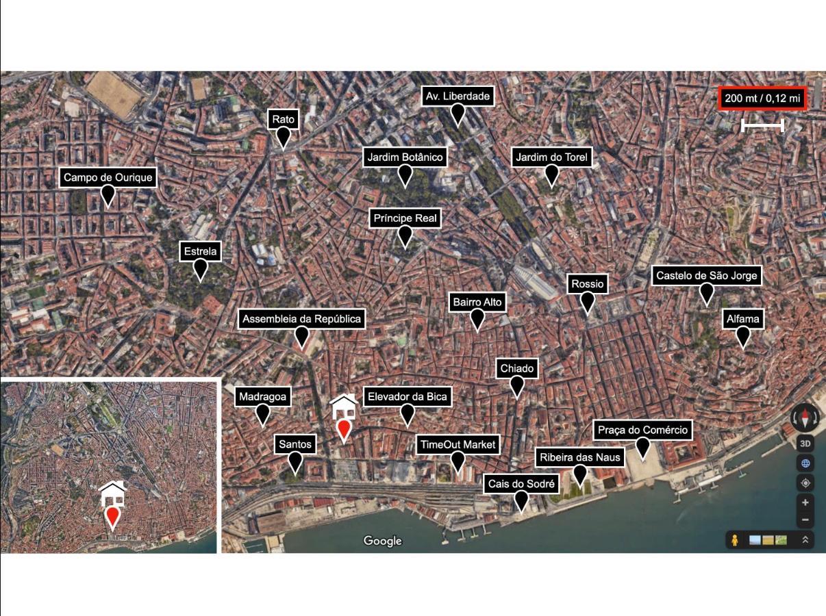 Luxury By Myplaceforyou, Very Quiet, Close To Time Out Market Apartamento *